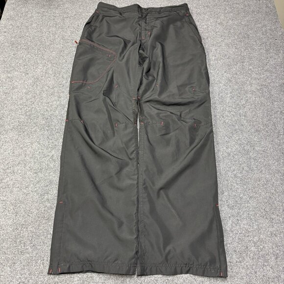 Lululemon Other - Lululemon‎ Track Pants Mens L Dark Grey Baggy Loose Mesh Knees Performance Y2K